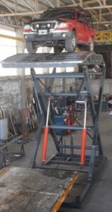 Elevador en x para camionetas