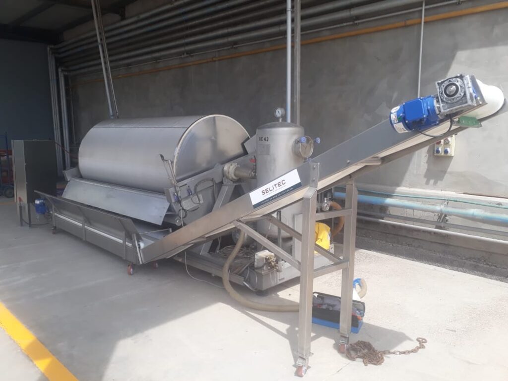 fabricación de cintas para filtrantes de tierra en bodegas