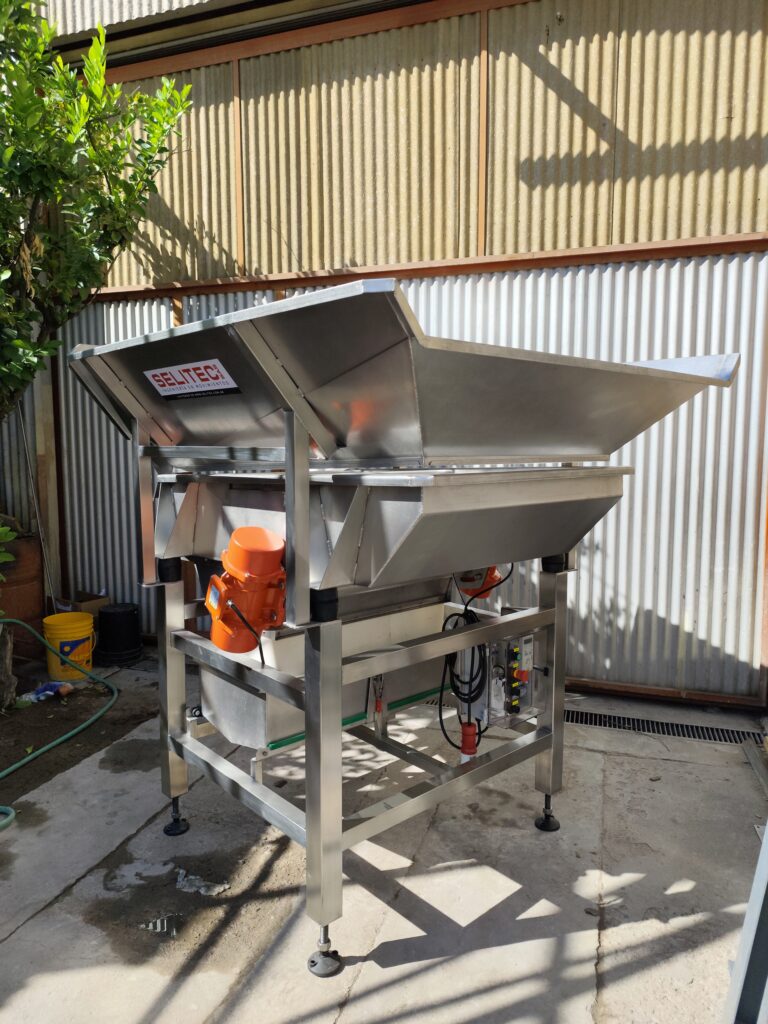 tolvas vibrantes para bodegas de vino